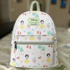 Loungefly Disney Snow White and the Seven Dwarfs Chiba Art Mini Backpack